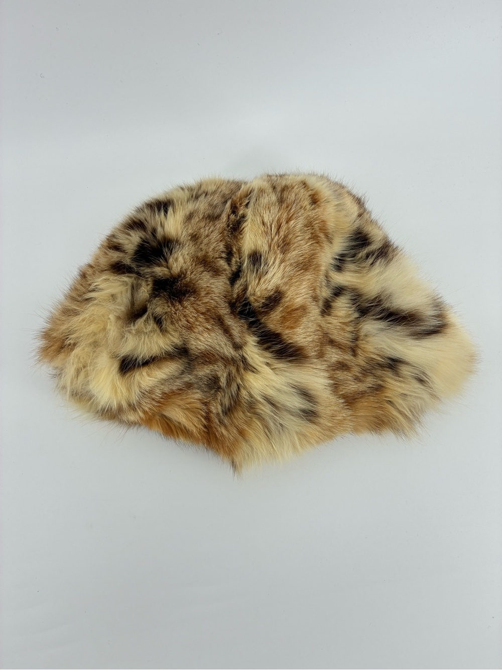Vintage Leopold Original Luxury Real Fur Bucket Hat 50s/60s/70s